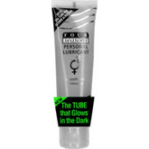 Four Seasons Glow in the Dark Lubricant Tube 100ml Water Based Lube
